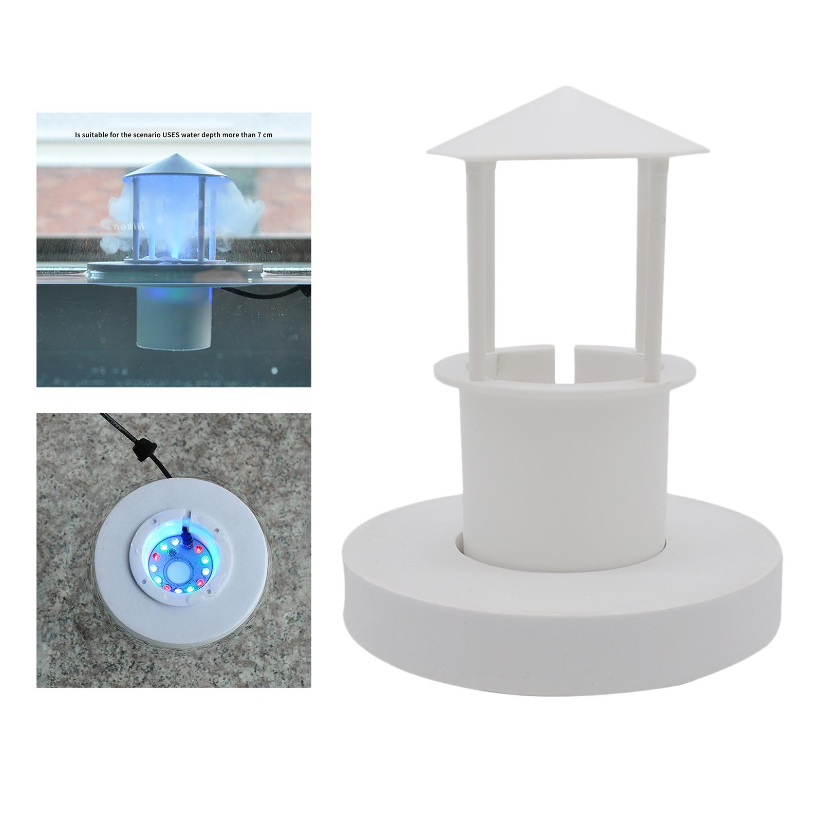 Aquarium Fish Light - 소형 LED 라이트 초음파 플로팅 미스트