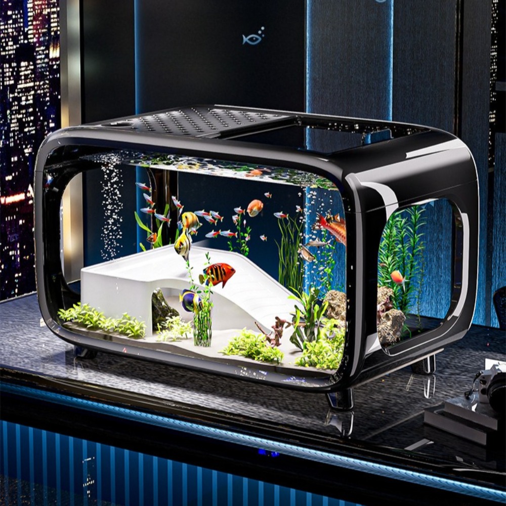 Aquarium Fish Enrichment - 투명 고급 어항, 내구성 좋은 거실