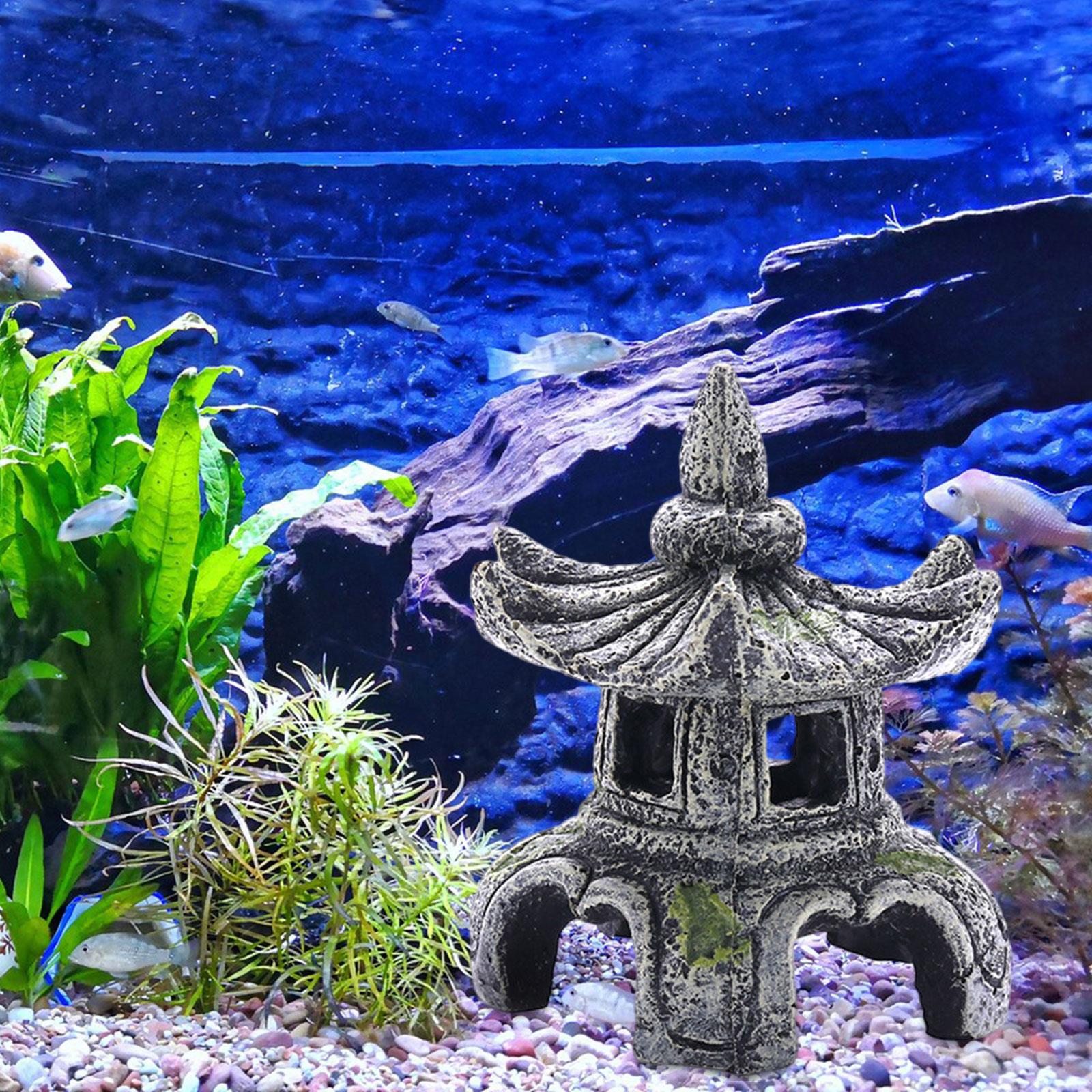 수족관 장식 수족관 액세서리 탱크 장식 돌 램프 애완  - Aquarium Fish Enrichment 리뷰 및 가격