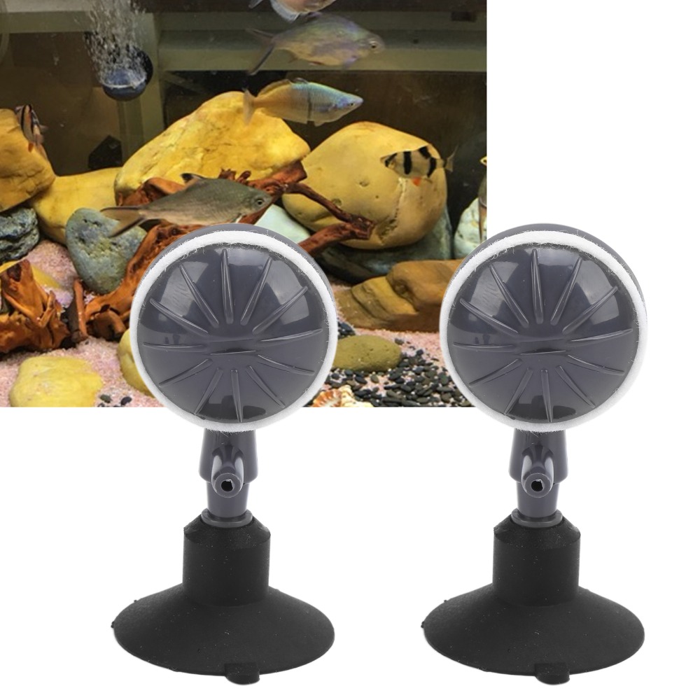 2개 세트 초미세 에어 스톤 버블 디퓨저 고출력 조절  - Aquarium Fish Black 리뷰 및 가격