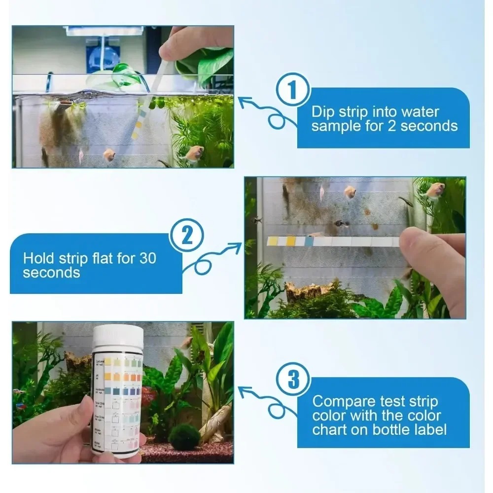 수족관 테스트 스트립 PH 품질 키트 담수 수영장 수족 - Aquarium Fish Breeding 리뷰 및 가격